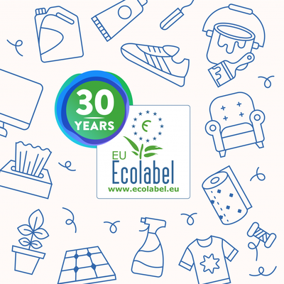 logo ecolabel 30 anni