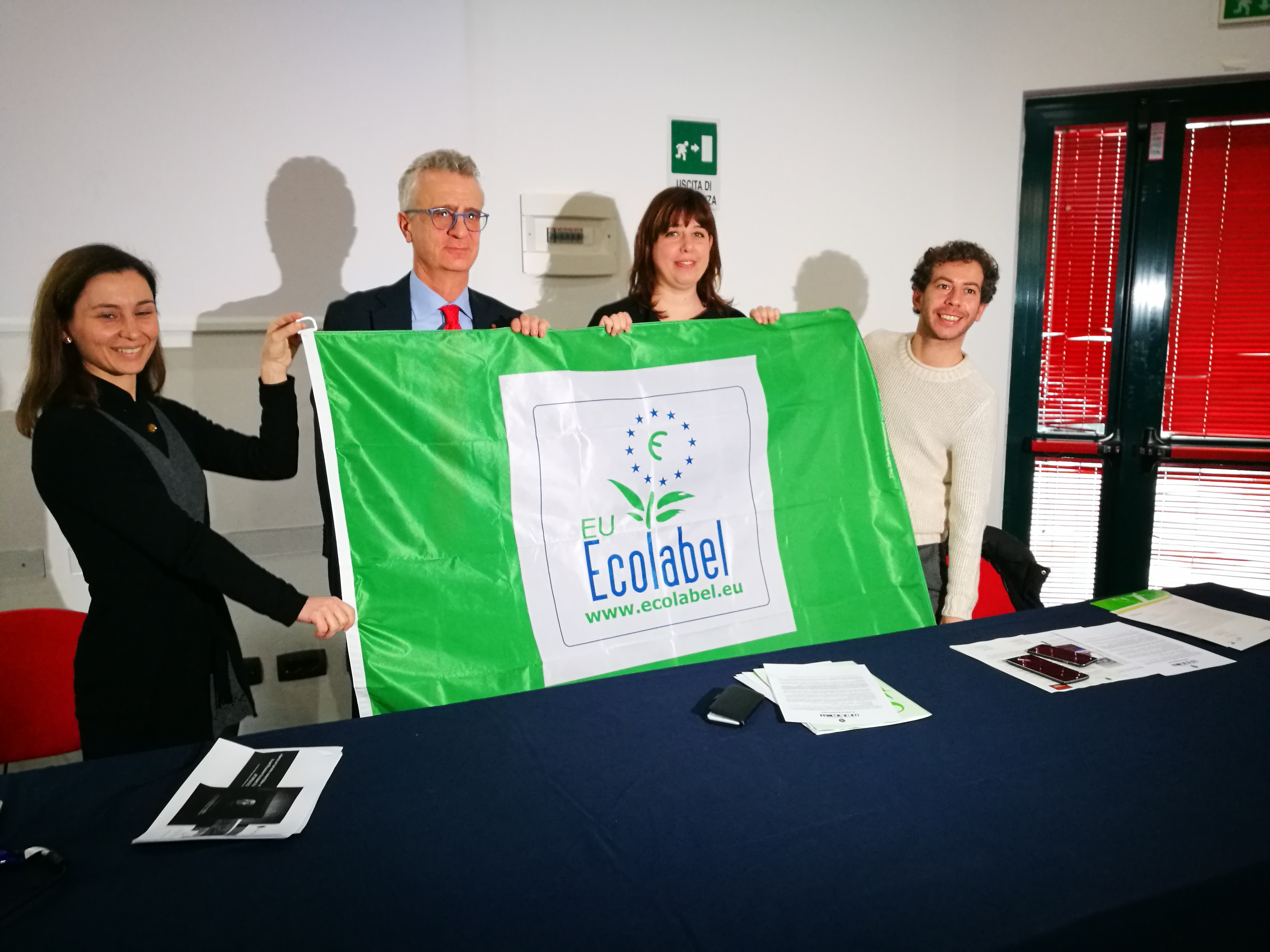 Consegna bandiera ecolabel