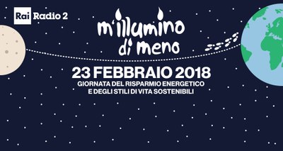 logo m'illumino di meno 2018