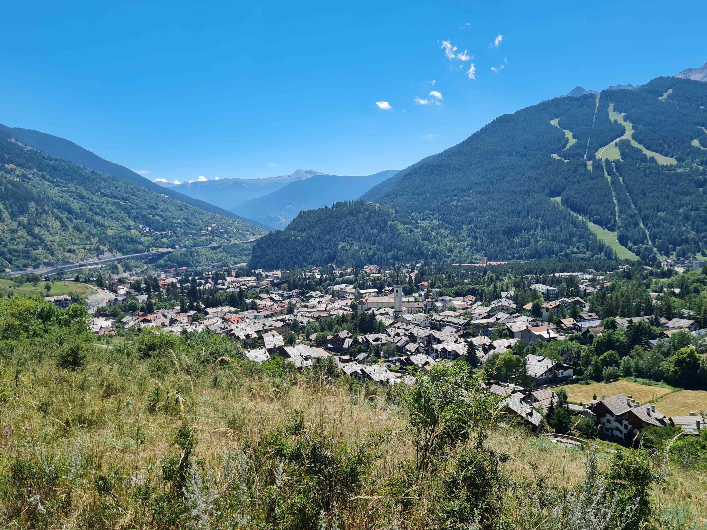 Panorama conca di Bardonecchia