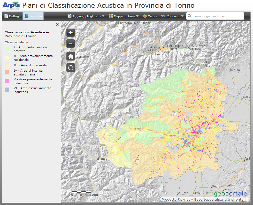 Piani di Classificazione Acustica Provincia di Torino.png