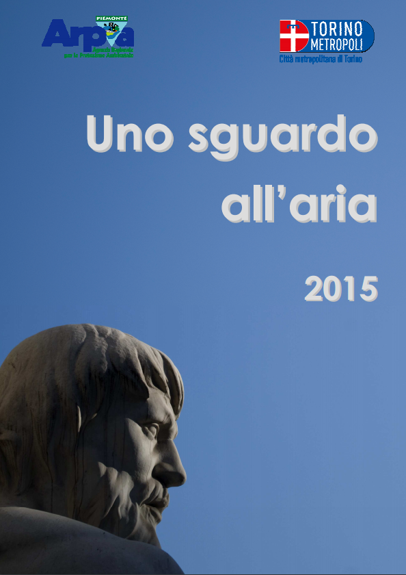 Copertina rapporto uno sguardo all'aria 2015