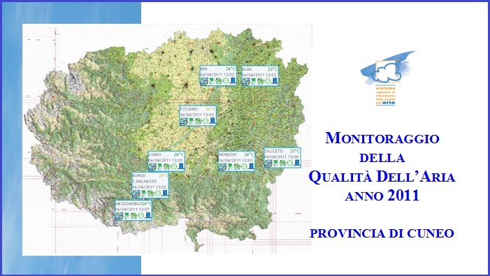 La qualità dell'aria nella provincia di Cuneo