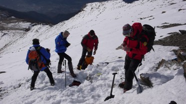 Rocciamelone: misure di controllo sulla cresta sud