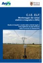 Copertina C.I.E. ELF Monitoraggio dei campi elettrici e magnetici a 50Hz 