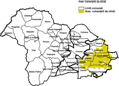 Suolo_zone vulnerabili nitrati