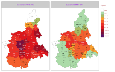 AIT: PM10 superamenti